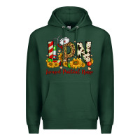Sports Green christmas lpn licensed practical nurse Premium Hoodie - FaDigitalArtStudio