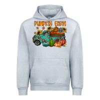 Heather Grey pumpkin farm Urban Hoodie - RacoonDesign