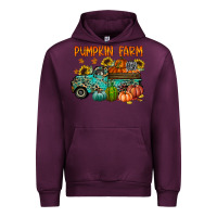 Mauve Wine pumpkin farm Urban Hoodie - RacoonDesign