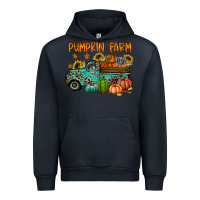 Navy pumpkin farm Urban Hoodie - RacoonDesign