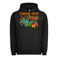 Pigment Black pumpkin farm Urban Hoodie - RacoonDesign