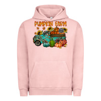 Pigment Salmon pumpkin farm Urban Hoodie - RacoonDesign