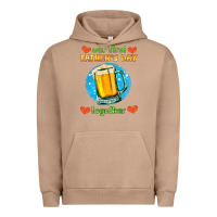 Pigment Burro our first father's day together and beer Urban Hoodie - HRA Design Shop