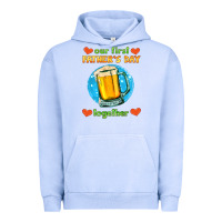 Pigment Grape Ice our first father's day together and beer Urban Hoodie - HRA Design Shop
