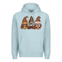 Blue Mist coffee gnomes Premium Hoodie - RacoonDesign