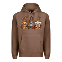 Chestnut coffee gnomes Premium Hoodie - RacoonDesign
