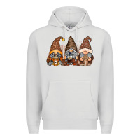 Dove Grey coffee gnomes Premium Hoodie - RacoonDesign