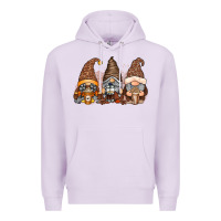 Lilac coffee gnomes Premium Hoodie - RacoonDesign