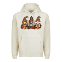 Oatmeal Heather coffee gnomes Premium Hoodie - RacoonDesign