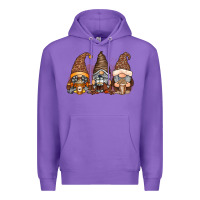 Purple coffee gnomes Premium Hoodie - RacoonDesign