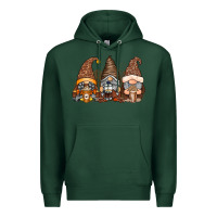Sports Green coffee gnomes Premium Hoodie - RacoonDesign