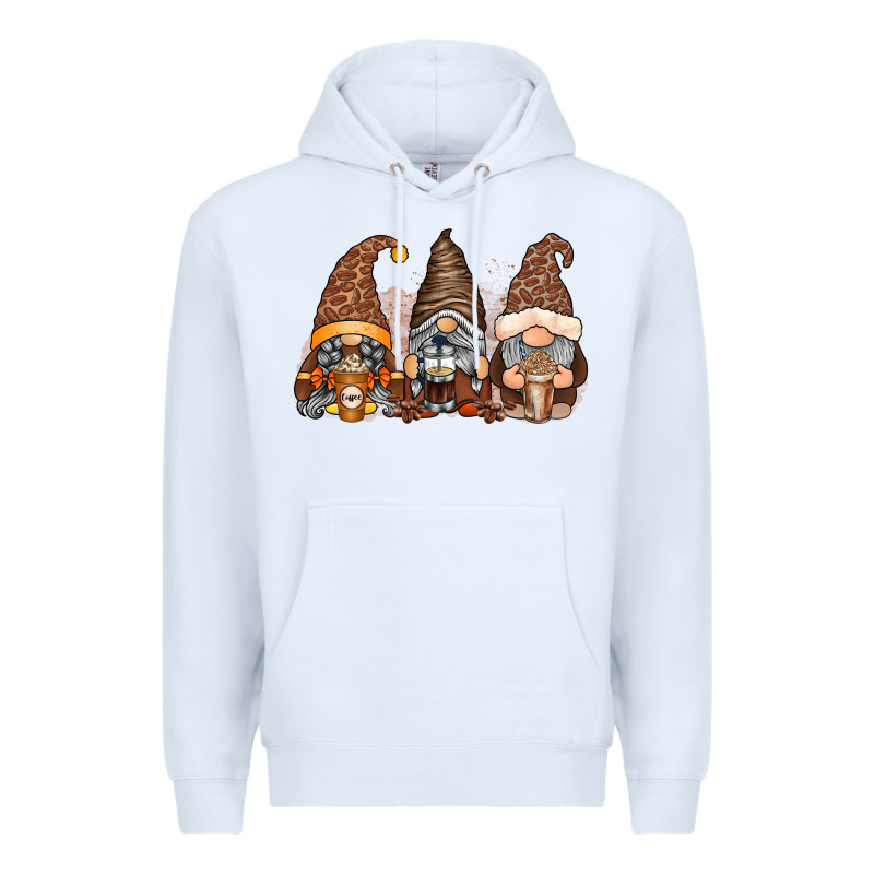 Coffee Gnomes Premium Hoodie by RacoonDesign | Teevron