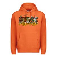 Carrot christmas nurse sunflower Premium Hoodie - FaDigitalArtStudio