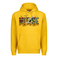 Lemon christmas nurse sunflower Premium Hoodie - FaDigitalArtStudio