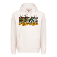 Pale Pink christmas nurse sunflower Premium Hoodie - FaDigitalArtStudio