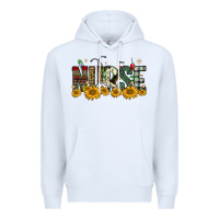 White christmas nurse sunflower Premium Hoodie - FaDigitalArtStudio