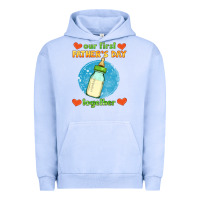 Pigment Grape Ice our first father's day together and baby bottle Urban Hoodie - HRA Design Shop