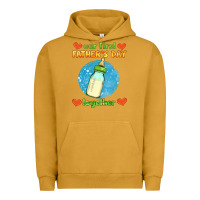 Pigment Peanut Butter our first father's day together and baby bottle Urban Hoodie - HRA Design Shop