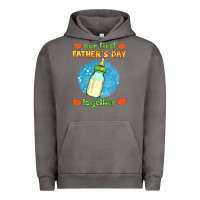 Pigment Tornado our first father's day together and baby bottle Urban Hoodie - HRA Design Shop