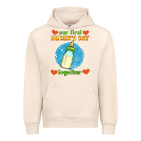 Sandshell our first father's day together and baby bottle Urban Hoodie - HRA Design Shop