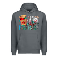 Rock coffee pharmacy Premium Hoodie - RacoonDesign