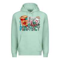 Seafoam coffee pharmacy Premium Hoodie - RacoonDesign