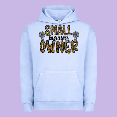 Small Business Owner Urban Hoodie Designed By Cowhidedigitalart