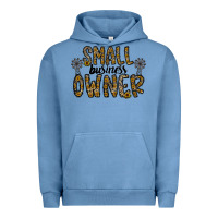 Pigment Pebble Blue small business owner Urban Hoodie - CowhideDigitalArt
