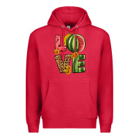 Cardinal love watermelon Premium Hoodie - HRA Design Shop