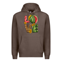 Coffee love watermelon Premium Hoodie - HRA Design Shop