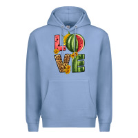 Colony Blue love watermelon Premium Hoodie - HRA Design Shop