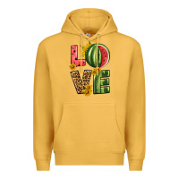 Mustard love watermelon Premium Hoodie - HRA Design Shop