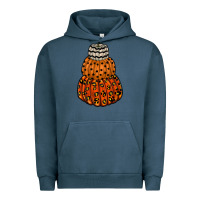 Pigment Midnight Navy pumpkin halloween Urban Hoodie - RacoonDesign