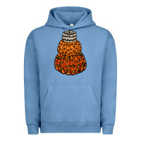Pigment Pebble Blue pumpkin halloween Urban Hoodie - RacoonDesign