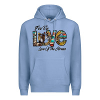 Colony Blue for the love love of the horses Premium Hoodie - CowhideDigitalArt