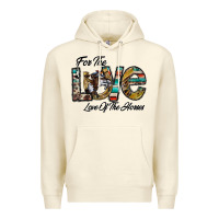 Sandshell for the love love of the horses Premium Hoodie - CowhideDigitalArt