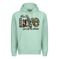 Seafoam for the love love of the horses Premium Hoodie - CowhideDigitalArt