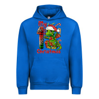Cobalt my first christmas dragon Urban Hoodie - FaDigitalArtStudio
