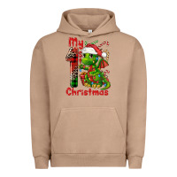 Pigment Burro my first christmas dragon Urban Hoodie - FaDigitalArtStudio