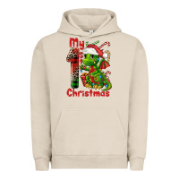 Pigment French Oak my first christmas dragon Urban Hoodie - FaDigitalArtStudio