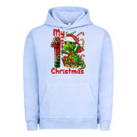 Pigment Grape Ice my first christmas dragon Urban Hoodie - FaDigitalArtStudio