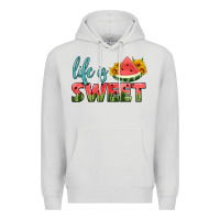 Dove Grey life is sweet Premium Hoodie - HRA Design Shop