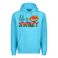 Ocean Blue life is sweet Premium Hoodie - HRA Design Shop