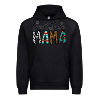 Black small town mama Urban Hoodie - CowhideDigitalArt