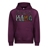 Mauve Wine small town mama Urban Hoodie - CowhideDigitalArt