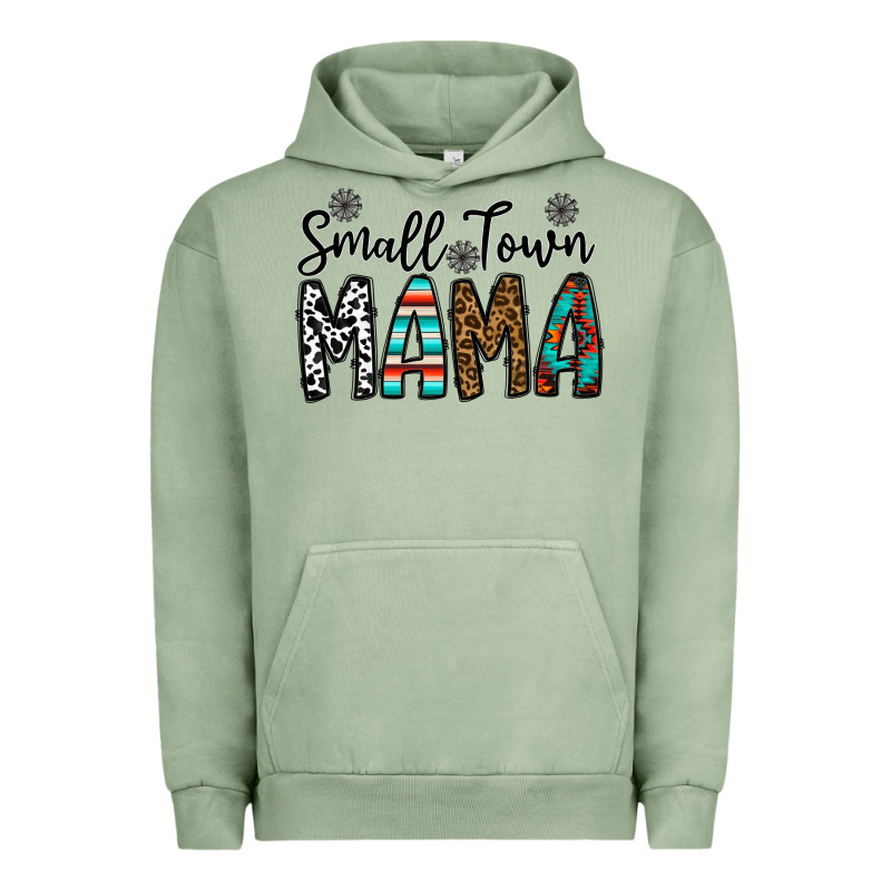 Small Town Mama Urban Hoodie by CowhideDigitalArt | Teevron