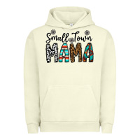 Pigment Pistachio small town mama Urban Hoodie - CowhideDigitalArt