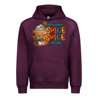 Mauve Wine pumpkin spice baby Urban Hoodie - RacoonDesign