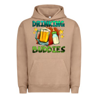 Pigment Burro drinking buddies with baby bottle and beer Urban Hoodie - HRA Design Shop