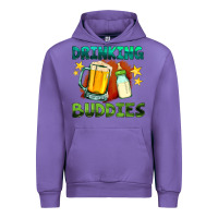 Tulip drinking buddies with baby bottle and beer Urban Hoodie - HRA Design Shop